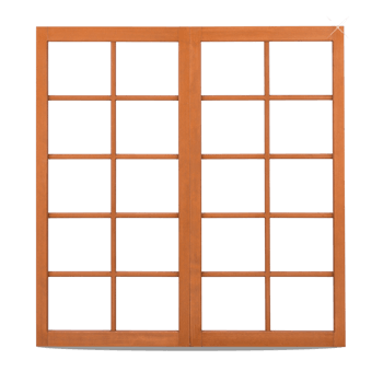 木制窗户框