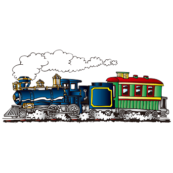 三维动画蒸汽火车图片