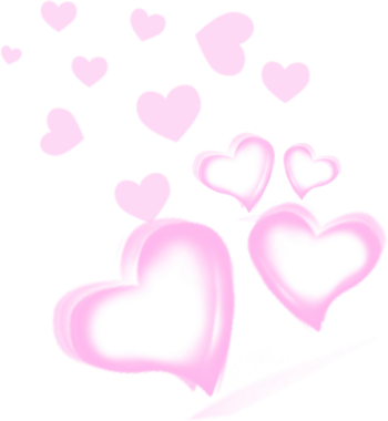 浪漫爱心素材