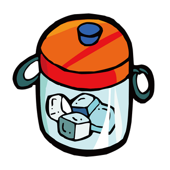 手绘冰糖盒子样式