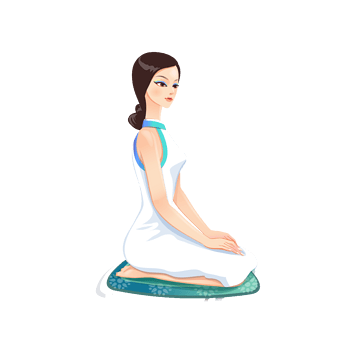 瑜伽美女身材古风图片