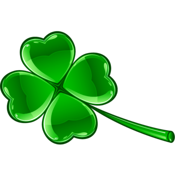 卡通绿色清新四叶草