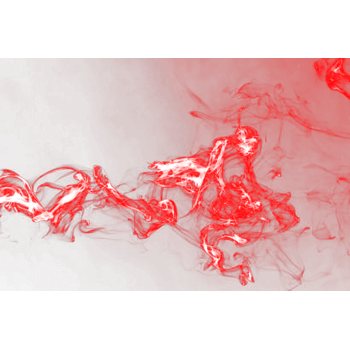 神秘的红色炫光