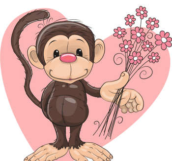 猴子爱心
