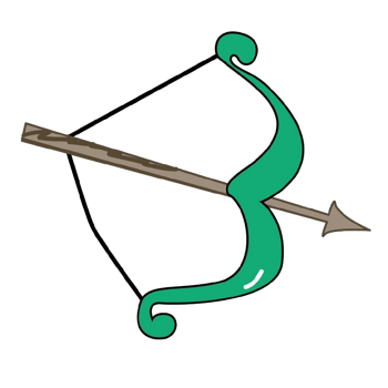 卡通弓箭素材下载