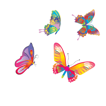 海报蝴蝶免抠元素图片-元素素材2982484-万素网