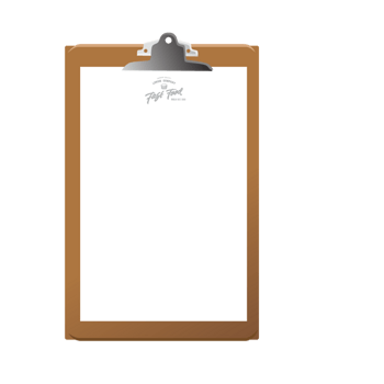 白色记录板记事板