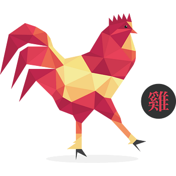 立体几何公鸡矢量图