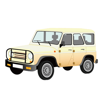 吉普卡通车