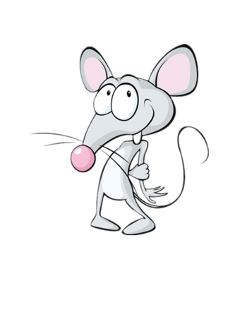 卡通的可爱的老鼠图片