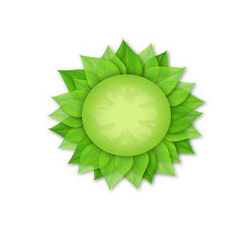 绿色太阳免抠元素图片_元素素材3607625_万素网