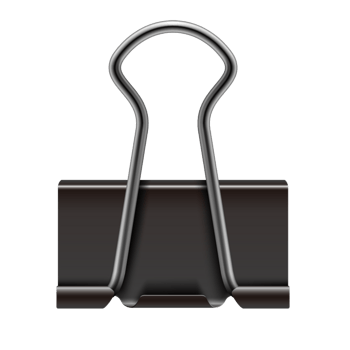 黑色夹子免抠元素图片-元素素材5069322-万素网