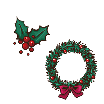 圣诞草圈
