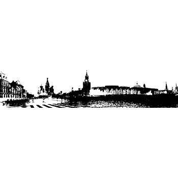 泰晤士河矢量钢笔手绘