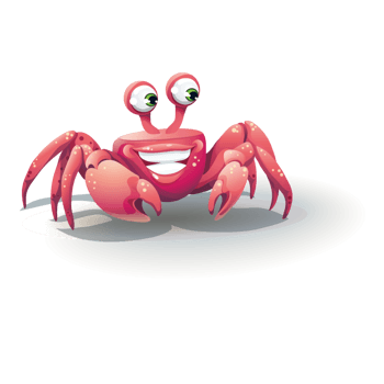 卡通螃蟹