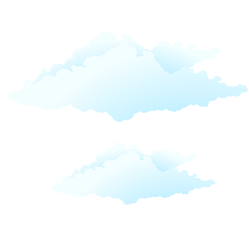 蓝色的云免抠元素图片-元素素材4529972-万素网