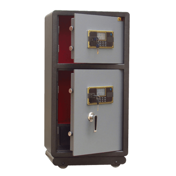 安全双锁保险柜