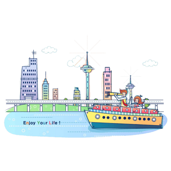 卡通邮轮