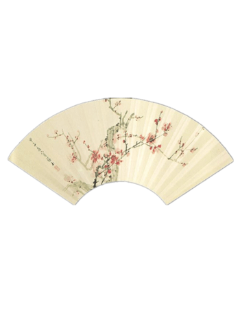 梅花折扇