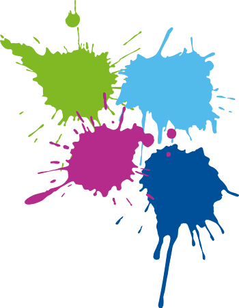 喷绘油漆海报矢量素材