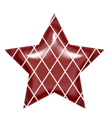 红色创意五角星