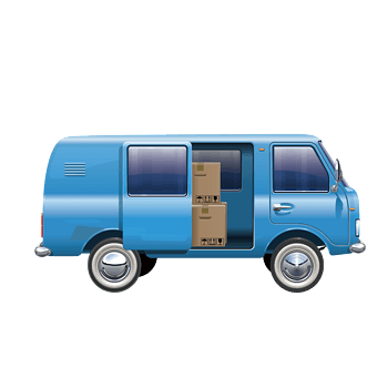 卡通面包车免抠元素图片_元素素材4895929_万素网