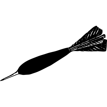 黑色飞镖免抠元素图片_元素素材5148502_万素网