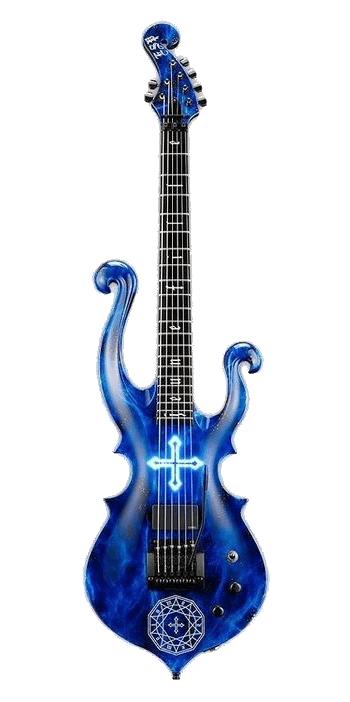蓝色吉他