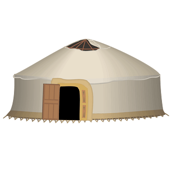 蒙古包素材