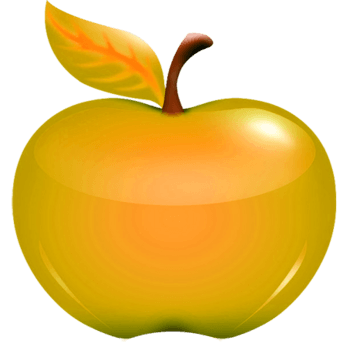 橙色苹果