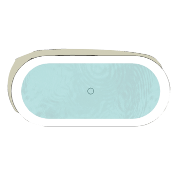 户型图彩平图蓝色浴缸洗澡盆洁具