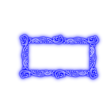 中国风蓝色边框免抠元素图片_元素素材4565129_万素网