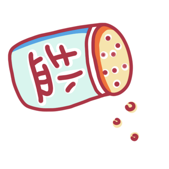 盐调味料调料瓶卡通手绘