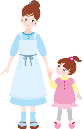 妈妈和女儿