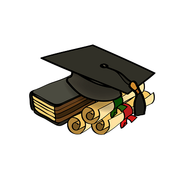 矢量暗色图书书卷复古元素