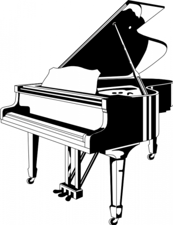 手绘钢琴