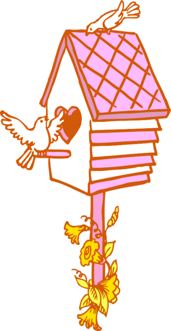卡通鸟窝