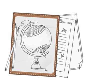手绘笔记本