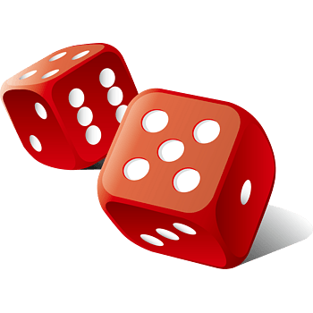 万素网 免抠元素 卡通手绘 红色骰子 下载:1 尺寸:2161*1565