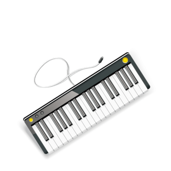 黑白键电子琴
