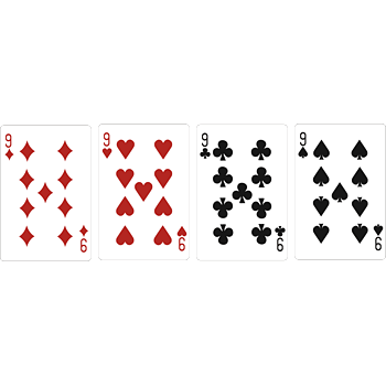 4精美扑克牌模版