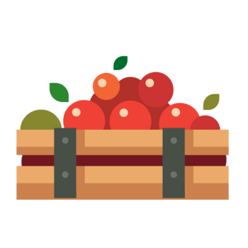 扁平化水果一箱