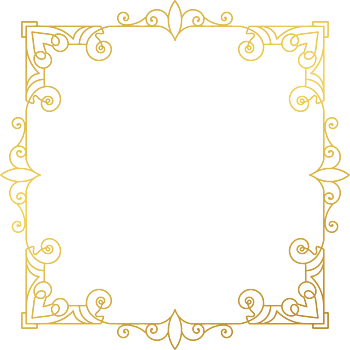 欧式金色边框