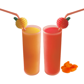 果汁饮料干杯素材