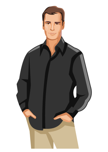 卡通男人图片免费下载_卡通男人素材_万素网