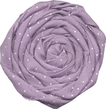 紫色花纹一圈布匹