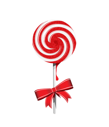 红色棒棒糖