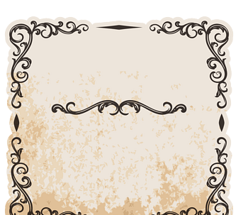 复古边框