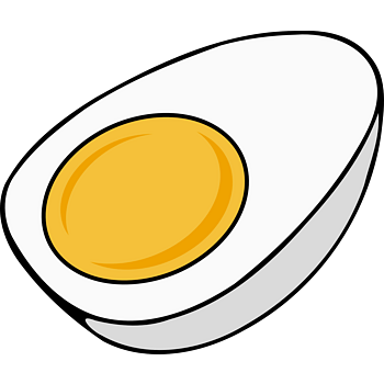 诱人半个鸡蛋黄