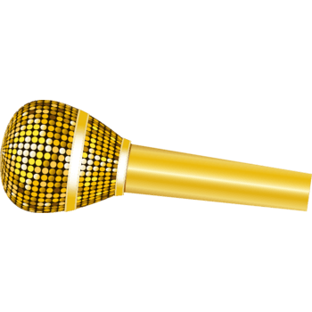 金色话筒麦克风